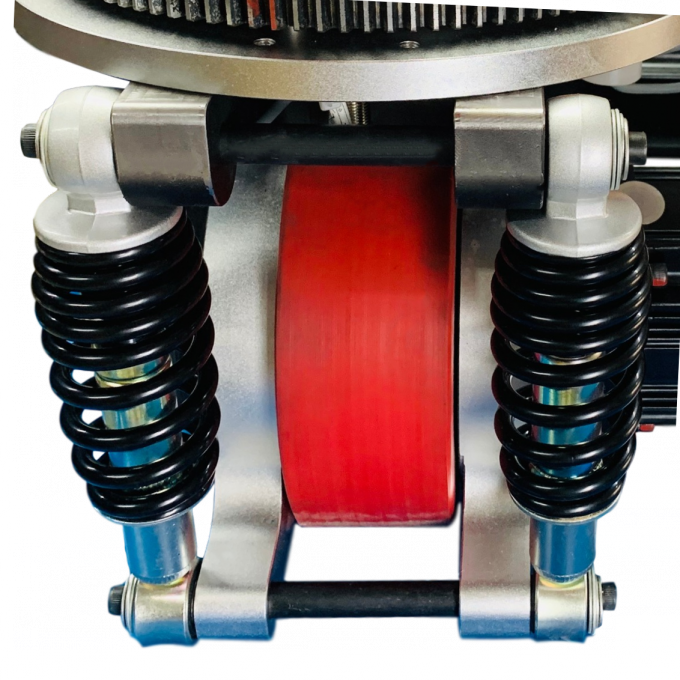 Motor eléctrico del eje de rueda de las ruedas de coche del AGV de la rueda ZL-B26 del eslabón giratorio de ZHLUN