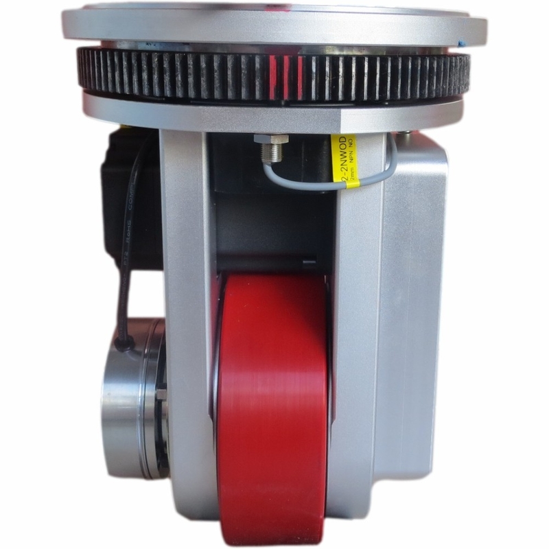 El Agv rueda el motor impulsor de la plataforma de la suspensión de DC/las ruedas para las ruedas resistentes móviles de la PU