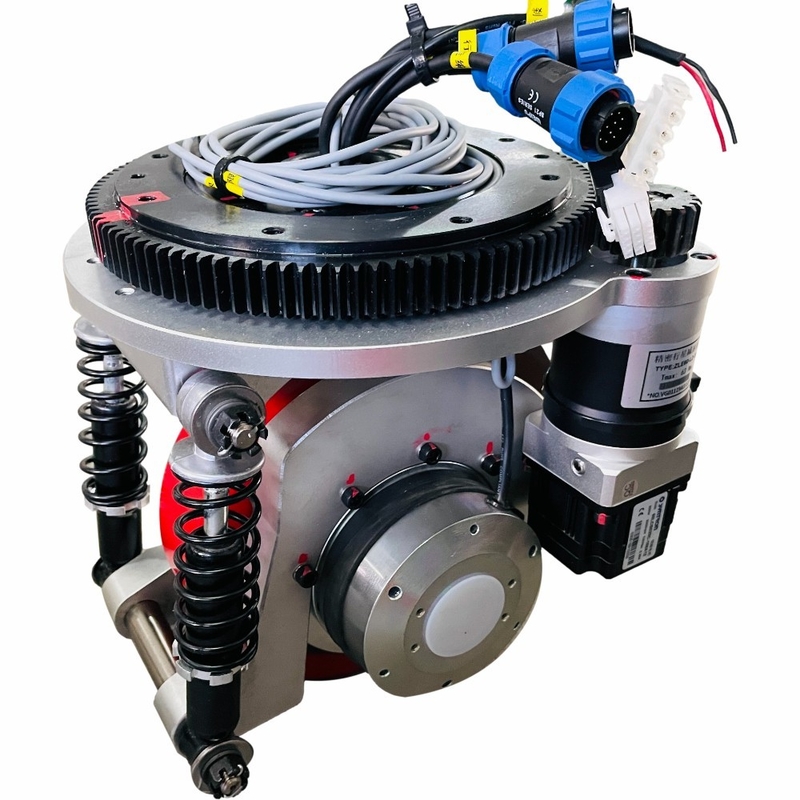 ruedas industriales eléctricas de los rodillos impulsores de la ayuda doble de 200m m para el robot del AGV